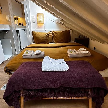 Apartamento Marais Rooftop Studio - Metro Filles Du Calvaire París Exterior foto