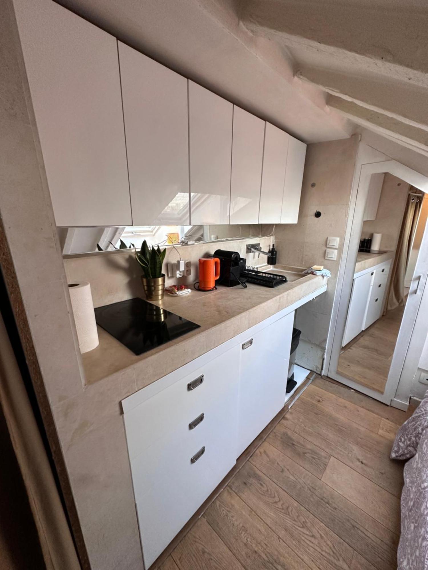Apartamento Marais Rooftop Studio - Metro Filles Du Calvaire París Exterior foto